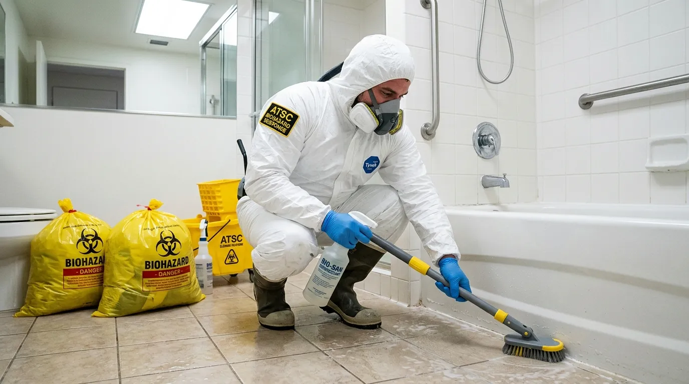 Decontamination equipment deployed for Blood Cleanup in Farr West